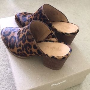 Madewell hair print mules